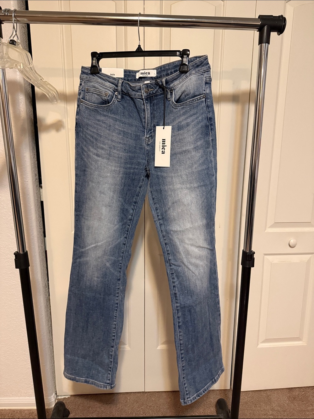 Mica Women's Light Blue Boot-Cut Jeans